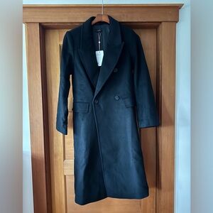 Quince Women’s Italian Wool Double-breasted Coat, NWT, multiple sizes